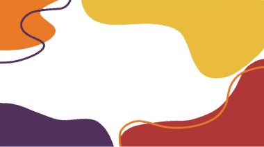 Soyut renkli suluboya arka plan. El boyası suluboya. vektör