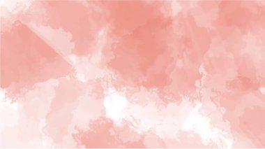 Soyut turuncu suluboya arka plan. El boyası suluboya. vektör