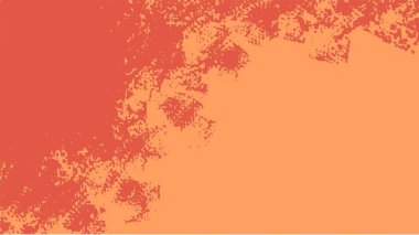 Soyut turuncu suluboya arka plan. El boyası suluboya. vektör