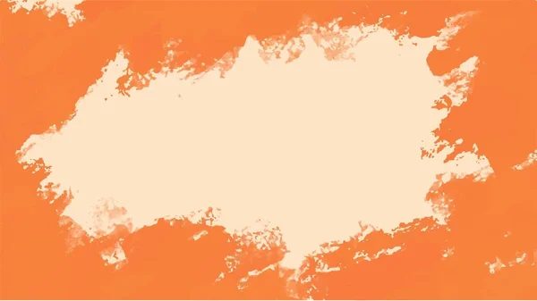 Αφηρημένο Πορτοκαλί Φόντο Ακουαρέλα Χέρι Βαμμένο Ακουαρέλα Διάνυσμα — Διανυσματικό Αρχείο
