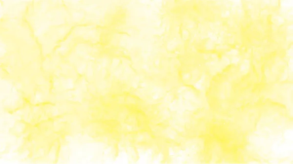 摘要黄色水彩画背景 手绘水彩画 — 图库矢量图片
