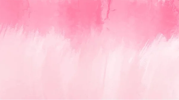 Abstraktes Rosa Aquarell Hintergrund Handgemaltes Aquarell Vektor — Stockvektor