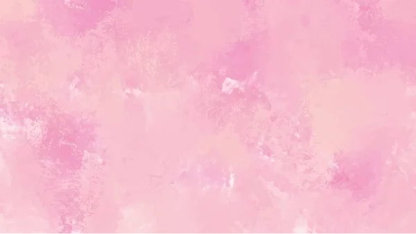 Abstraktes Rosa Aquarell Hintergrund Handgemaltes Aquarell Vektor — Stockvektor
