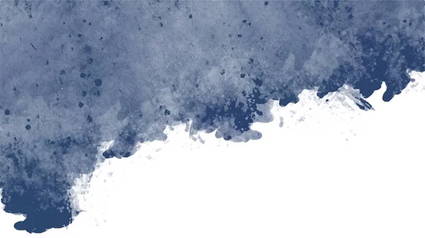 Абстрактный Синий Акварельный Фон Вектор — стоковый вектор