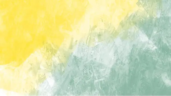 Абстрактный Желтый Зеленый Акварельный Фон Вектор — стоковый вектор