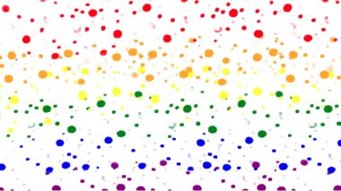 Soyut renkli suluboya arka plan. El boyası suluboya. Vektör. Gurur Ayı LGBTQ konsepti.