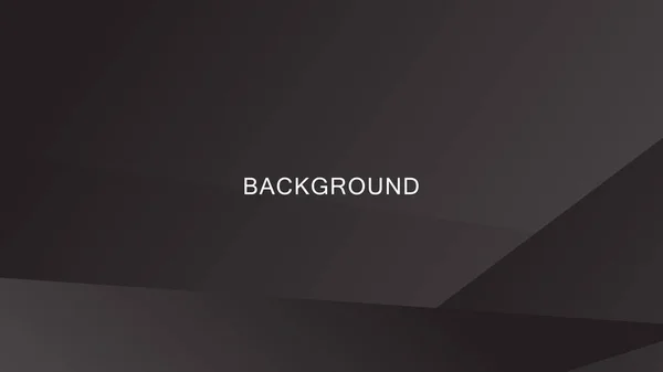 Abstrakter Schwarzer Hintergrund Moderner Hintergrund Vektor — Stockvektor