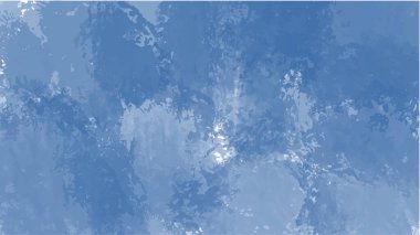 Soyut mavi suluboya arka plan. El boyası suluboya. vektör