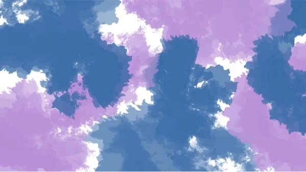 Fond Aquarelle Violet Abstrait Aquarelle Peinte Main Vecteur — Image vectorielle