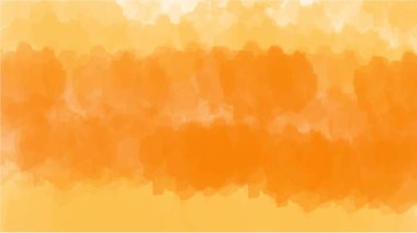 Soyut turuncu suluboya arka plan. El boyası suluboya. vektör