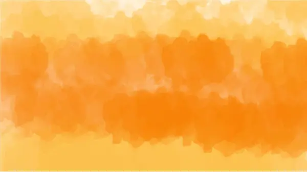 Fundo Aquarela Laranja Abstrato Aquarela Pintada Mão Vetor — Vetor de Stock