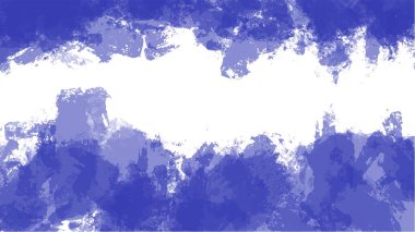 Soyut mavi suluboya arka plan. El boyası suluboya. vektör