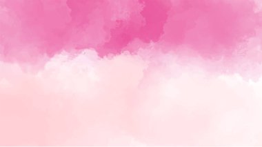 Soyut pembe suluboya arka plan. El boyası suluboya. vektör