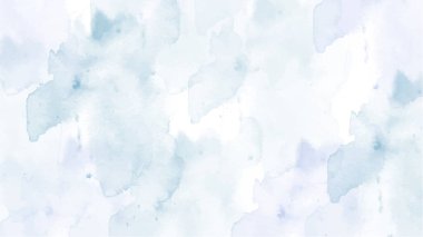 Soyut mavi suluboya arka plan. El boyası suluboya. vektör