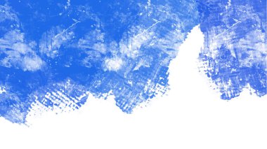 Soyut mavi suluboya arka plan. El boyası suluboya. vektör