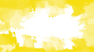 Soyut sarı suluboya arka plan. El boyası suluboya. vektör