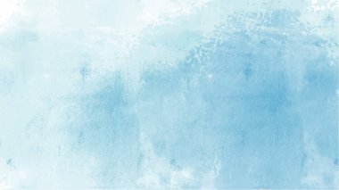 Tasarımınız için telif alanı olan mavi suluboya arkaplan. vektör.