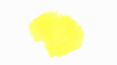 Tasarımınız için telif alanı olan sarı suluboya arka plan. vektör.