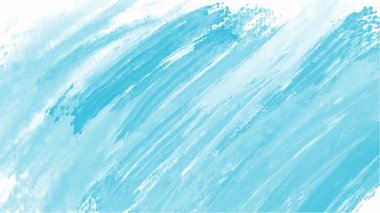 Tasarımınız için telif alanı olan mavi suluboya arkaplan. vektör.