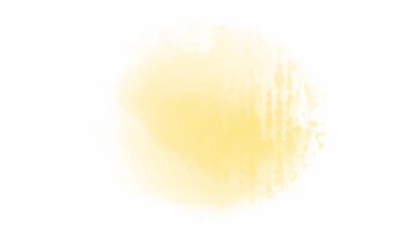 Tasarımınız için telif alanı olan sarı suluboya arka plan. vektör.