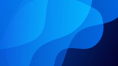 Soyut modern mavi arkaplan. vektör.