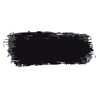 Siyah mürekkep fırça darbesi. Beyaz Arka plan 'da izole edilmiş. PNG