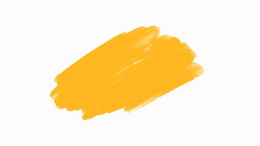 Kopya alanı olan turuncu suluboya arkaplan. vektör