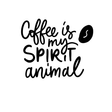 kahve vektör illüstrasyon arka planı 