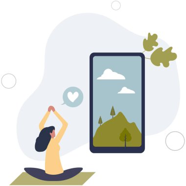 Telefon için zihinsel sağlık uygulamaları ve meditasyon yazılımı. Anksiyete için yoga tedavisi, zihin rahatlaması ve duygusal problem çözme.