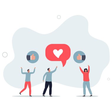 Sosyal geri bildirim, görüş veya iş tavsiyesi, çalışan tartışması, tartışma veya müşteri yorumu,