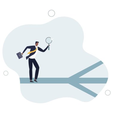 Kariyer yolu ya da başarı yolu bulmak, karar vermek için analiz etmek,