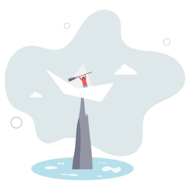 Hayat ya da iş hayatı sıkıştı, sorun ya da engelle mücadele, hata, hata ya da başarısızlık umutsuz durum, iş güçlüğü kavramı..