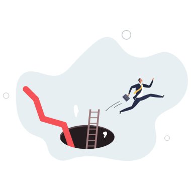 COVID-19 salgınında hayatta kalmak için ekonomik durgunluğa, Coronavirus 'un çöküşü kavramından kurtulmaya çalışmak..