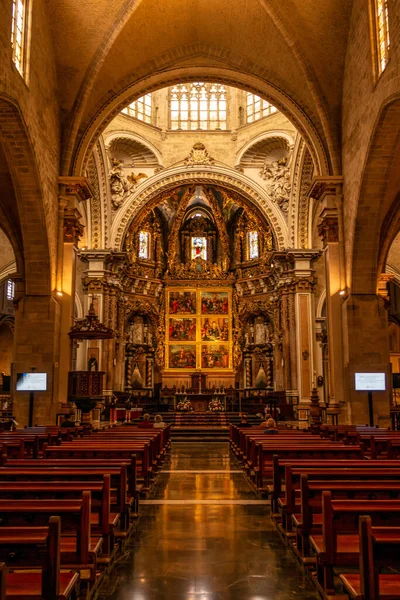 Vista Interior Catedral Valencia Junio 2022 Valencia España — Foto de Stock