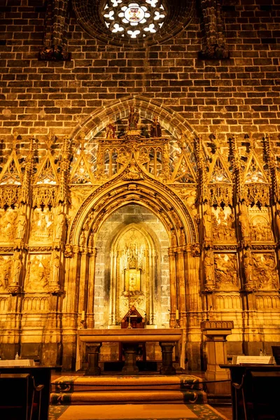 Vista Interior Catedral Valência Junho 2022 Valência Espanha — Fotografia de Stock