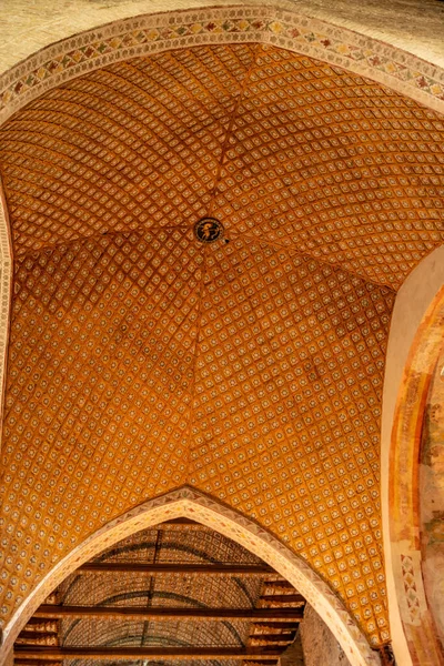 アクイレイア大聖堂の天井に装飾 フリウリ ヴェネツィア ジュリア イタリア — ストック写真