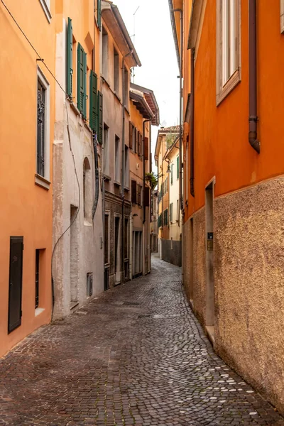 Vislumbre Uma Rua Cidade Udine Friuli Venezia Giulia Itália — Fotografia de Stock