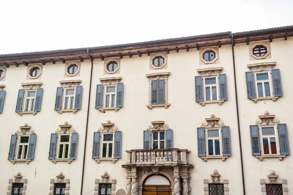 Blick Auf Einen Palast Trient Trentino Südtirol Italien — Stockfoto