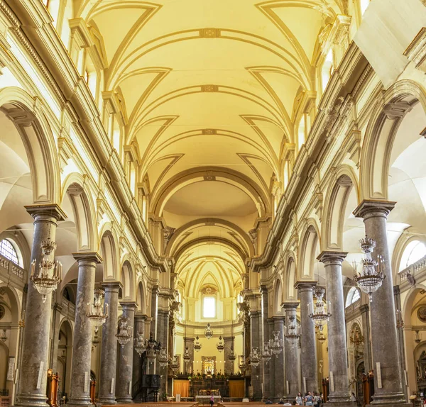Interno Della Chiesa San Domenico Palermo Giugno 2023 Palermo Sicilia — Foto Stock