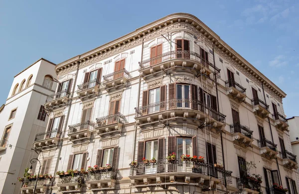 Utsikt Över Palatset Palermo Sicilien Italien — Stockfoto