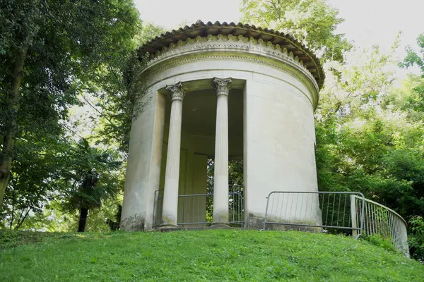 Stock image Chinese pagoda view of Treves park in Padua,Italy