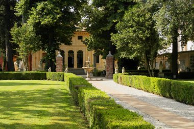 Sant 'Andrea Oltre il Muson' daki Villa Chiminelli 'ye bakın. 16 Haziran 2024, Sant 'Andrea Oltre il Muson, Treviso, İtalya