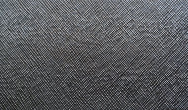 Çizik deri efektli siyah doku.