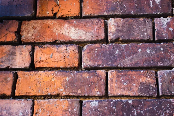 Close Red Brick Texture Wall Concept Photo Brick Walls Old — Stock Photo, Image