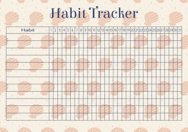 Okul organizatörü alışkanlık takip kâğıdı. Planlayıcılar çalışma çizelgesi deniz şablonu listesi. Boş basılabilir hedef, deniz elementleriyle çarşaf hazırlamak. Kişisel görevlerin düzenlenmesi için sayfalar planlanıyor