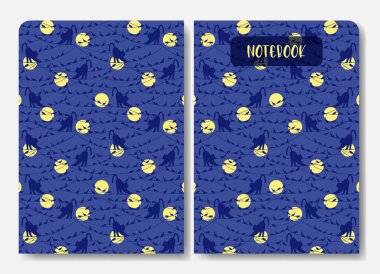 Çocuklar için defter kapağı. Sevimli hayvanlar estetik çalışma tablosu. Öğrenciler için vektör okul takvimi. Kart, kapak kitabı ve defter olarak kullanılabilir. Düzenlenebilir boyut modeli