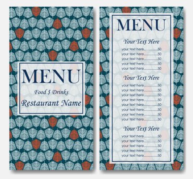 Çiçek desenli menü şablonu. Paskalya menüsü şablonu. Çiçekli şık restoran şablonu. Kafe kimliği. Önceden hazırlanmış basılabilir plan. Vektör yemek menüsü broşürü