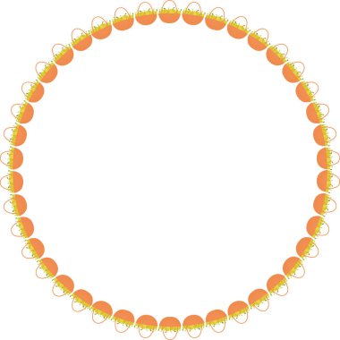 Merhaba sonbahar, şükran günü şablonu. Sepet çerçevesinde armutlar. Metnin için boş alanı olan çerçeve. Bebek partisi tasarımı