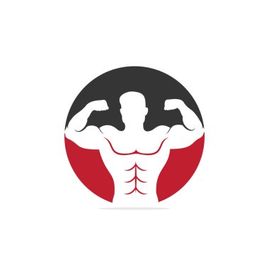 Fitness Gym logo design template, design for gym and fitness club, vector illustration.