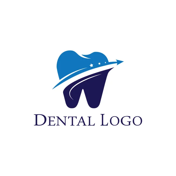 Dental Logo Vector Design Template — Stock Vector